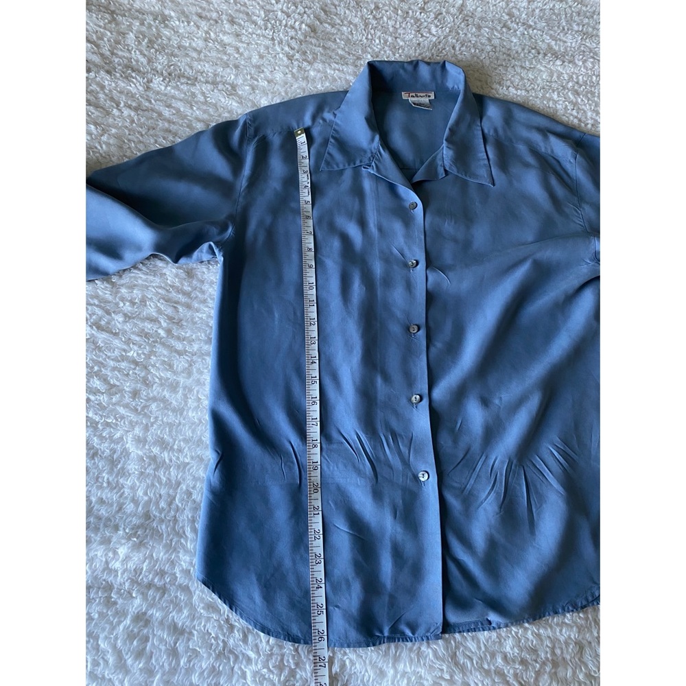 Talbot Silk Button Down - image 7